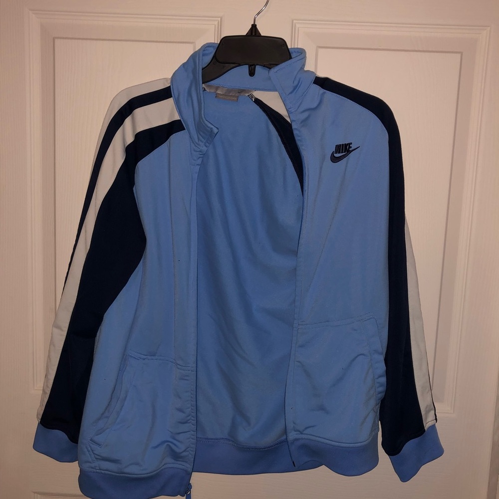 Blue nike full zip